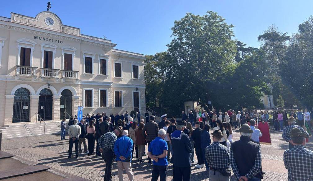 In piazza Roma le celebrazioni del 25 aprile a Quinto