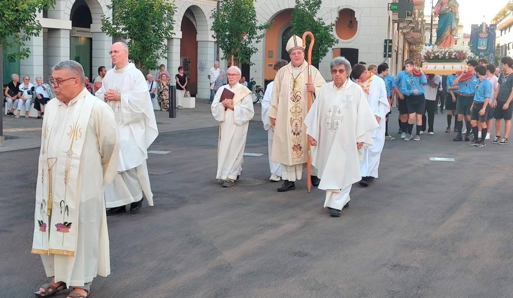Duomo di San Donà: grande partecipazione per il centenario e la processione