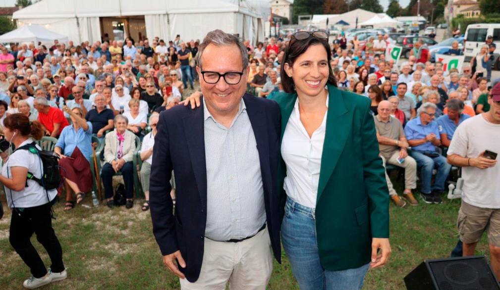 Giovanni Manildo ed Elly Schlein (Fotofilm)