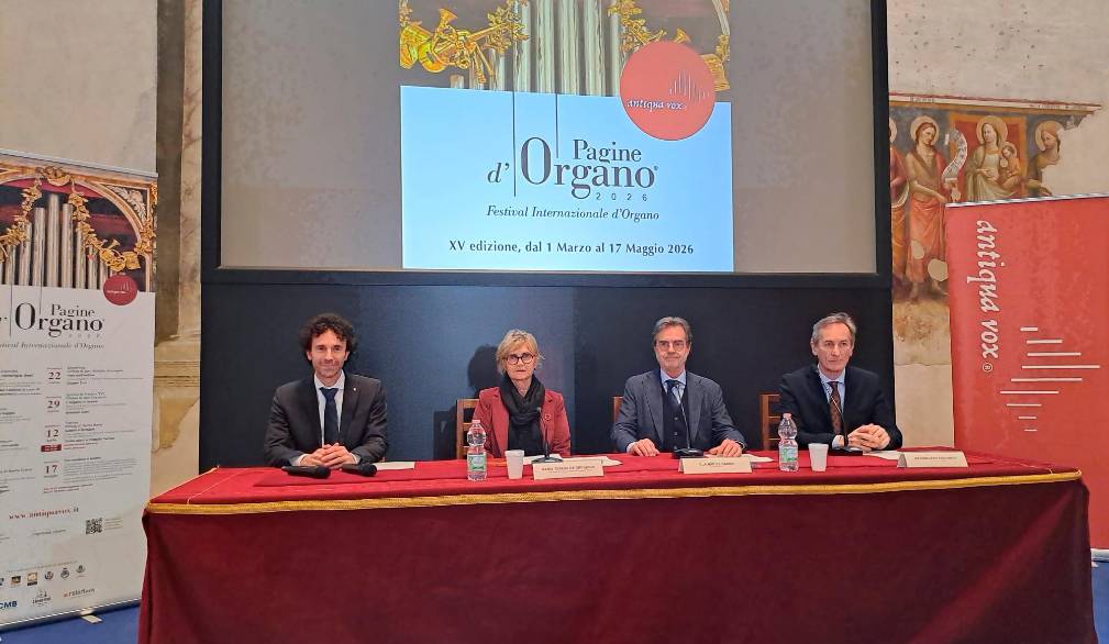 Debutta il 1° marzo la 15ª edizione del festival Pagine d’organo