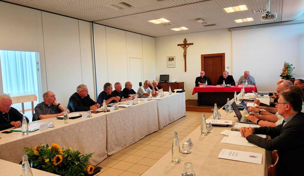 Immagini dell’incontro dei vescovi triveneti - Foto: Cet