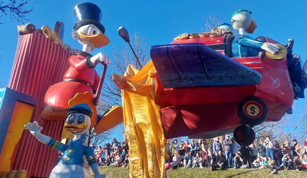 Quasi 100 mila persone a Treviso per il Carnevale