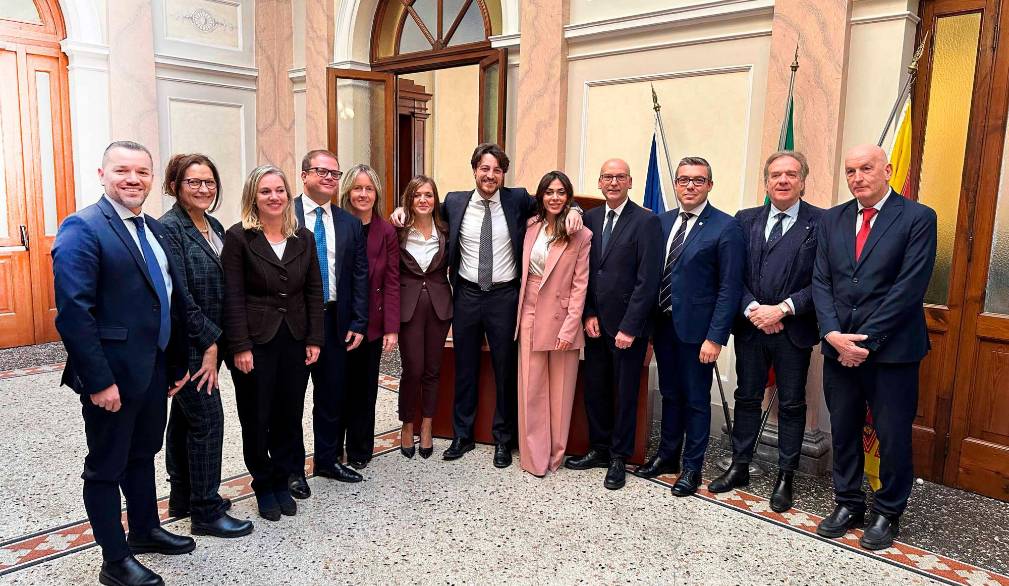 La nuova Giunta del Veneto, guidata da Alberto Stefani