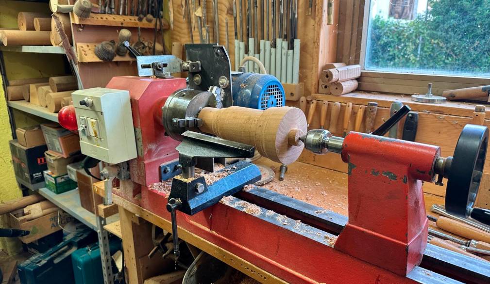 Il laboratorio di Graziano Bernardi, a Onigo di Pederobba