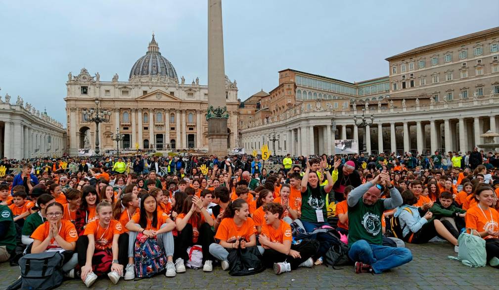 1.500 cresimati a Roma, “le nostre pietre vive”