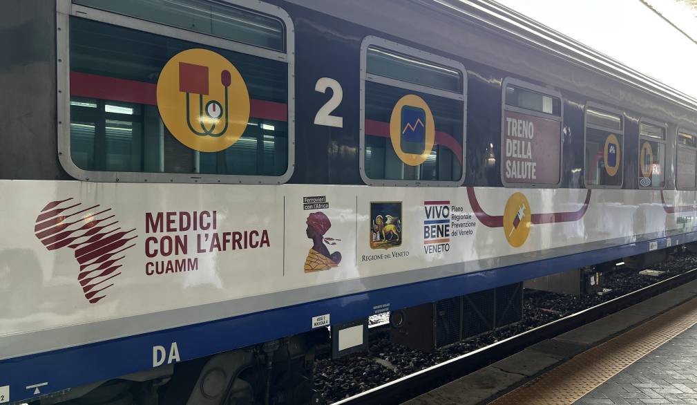 Cuamm, 7° edizione del Treno della salute, il 19-20 ottobre a Treviso
