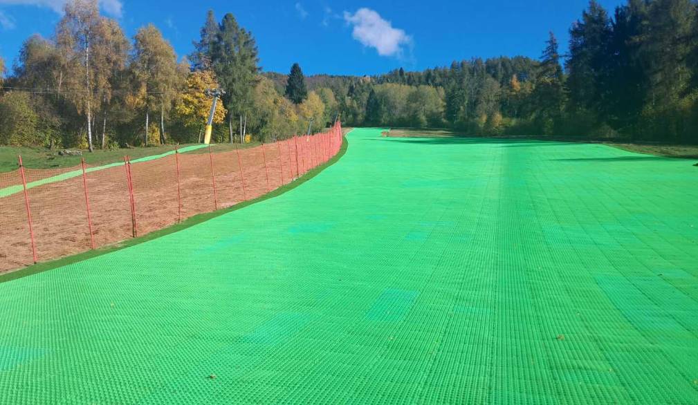 Pista sintetica sul Nevegal