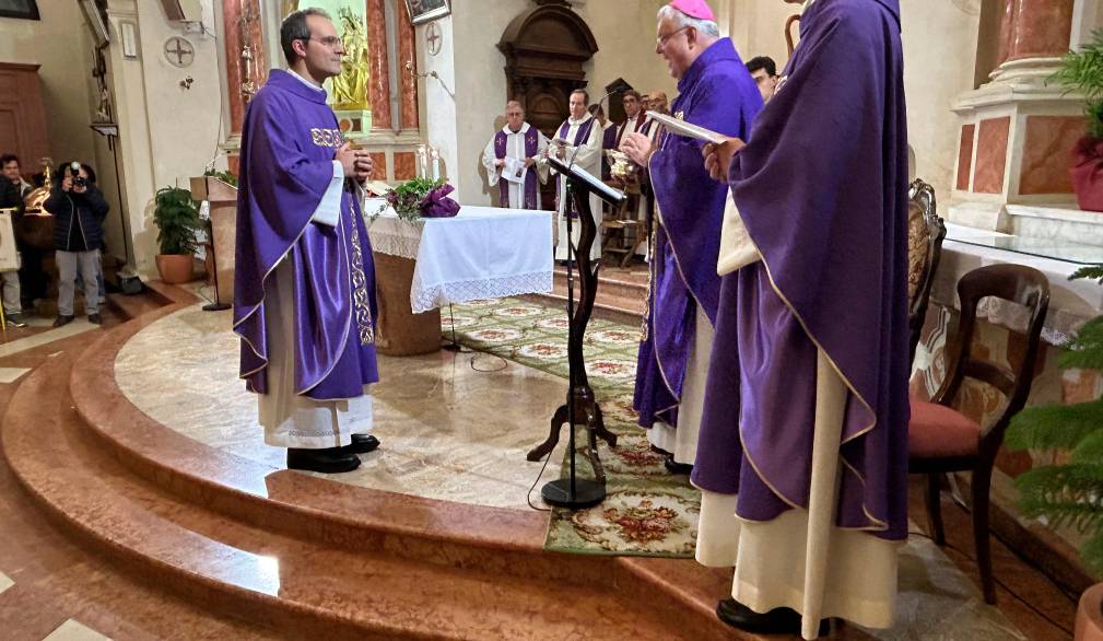 A Loria e a Castione don Luca trova una “famiglia grande”