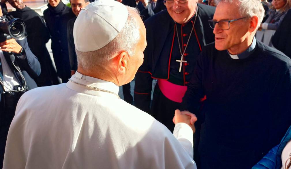 L’ascolto e l’abbraccio di papa Leone ai detenuti trevigiani, a Roma con il Vescovo