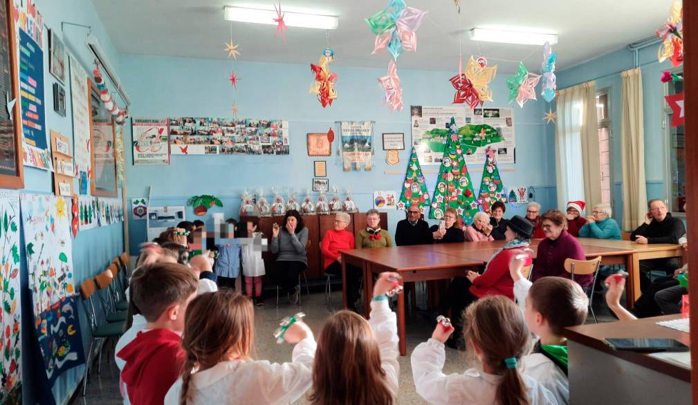 Visita al centro sollievo dei bimbi della scuola materna di Maser