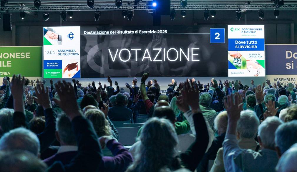 Bcc Pordenonese e Monsile: utile netto di 38 milioni