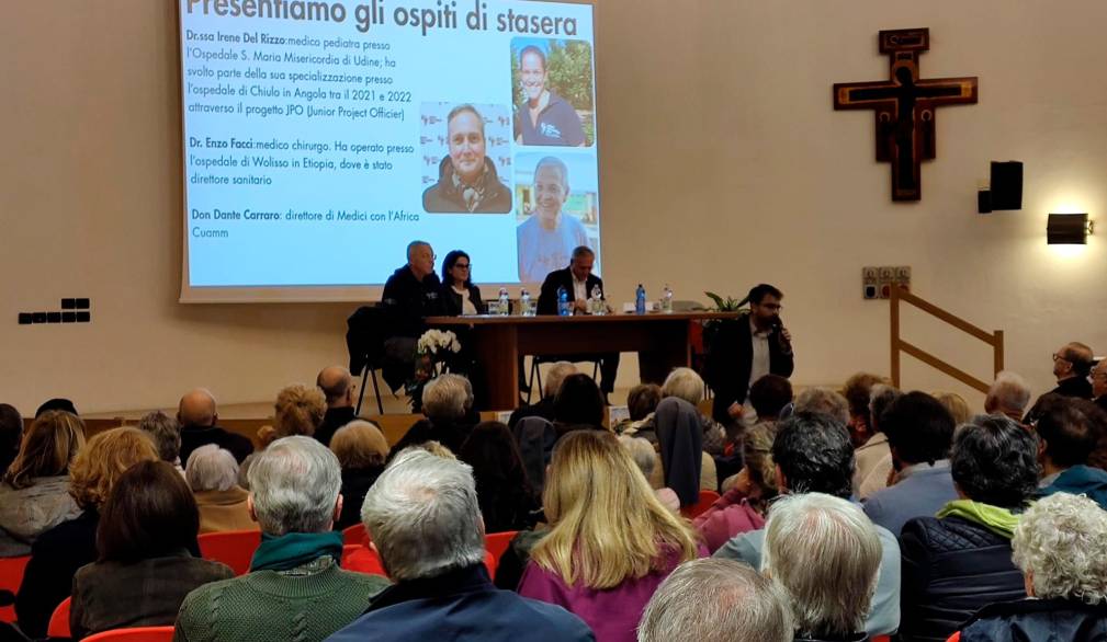 “Così rammendiamo l’Africa”. A Mussetta di san Donà la testimonianza di don Dante Carraro e di due medici Cuamm