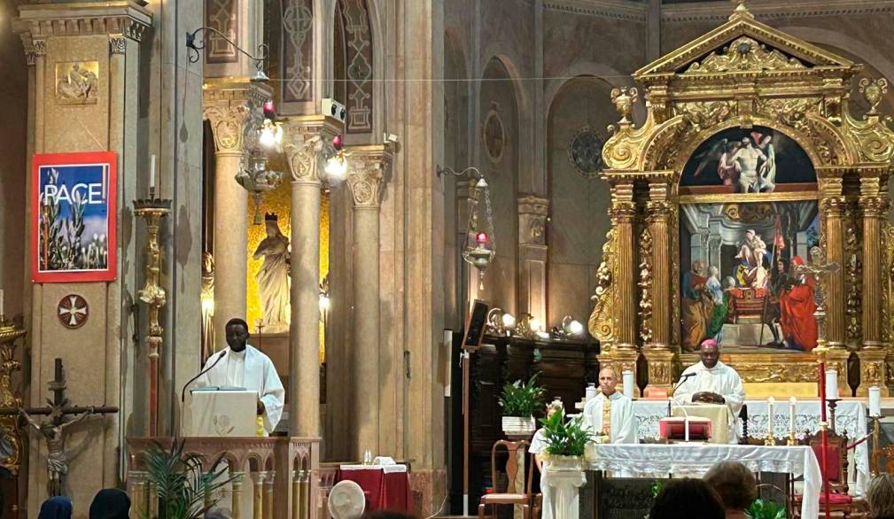 A Quinto e a Santa Cristina la visita del vescovo nigeriano Dugu: preziosa occasione di fraternità