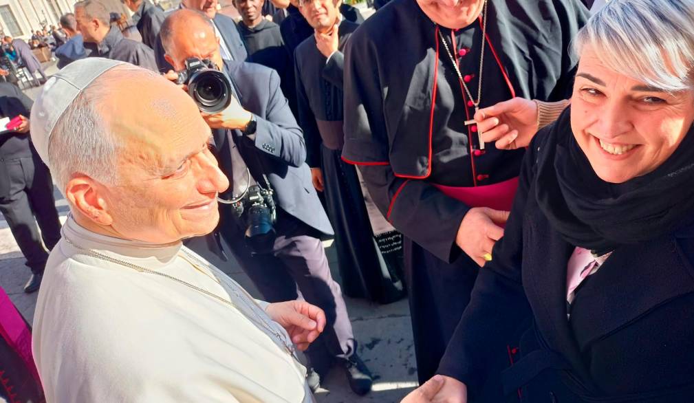 L’ascolto e l’abbraccio di papa Leone ai detenuti trevigiani, a Roma con il Vescovo