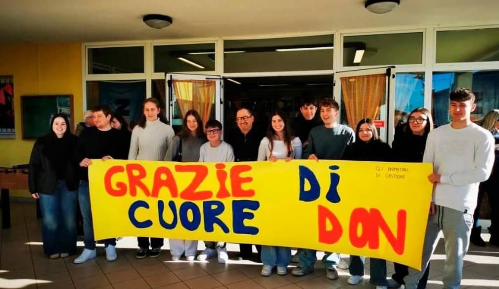 Don Enrico Prete saluta Castione e Loria: “Vi porterò tutti con me”