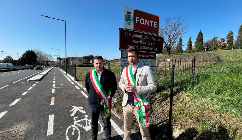 Fonte e San Zenone finalmente collegati da una ciclopedonale