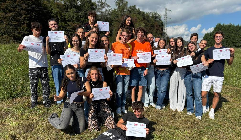 Giovani coinvolti in una delle progettualità