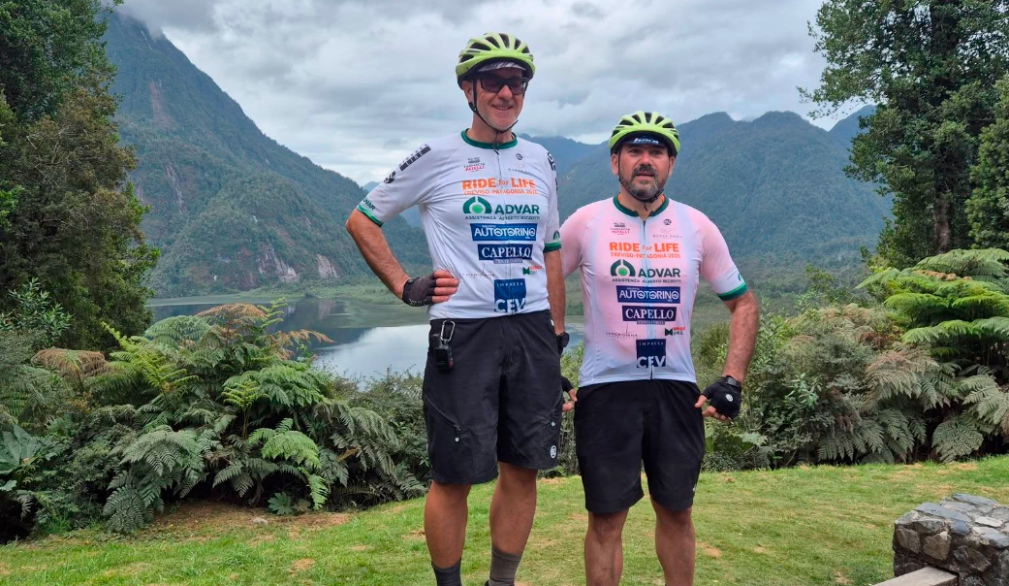 Da San Donà alla Patagonia: la solidarietà corre sui pedali