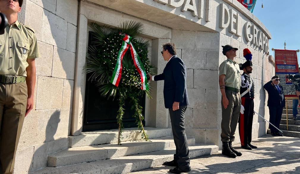 Italia e Austria commemorano i caduti sul Monte Grappa