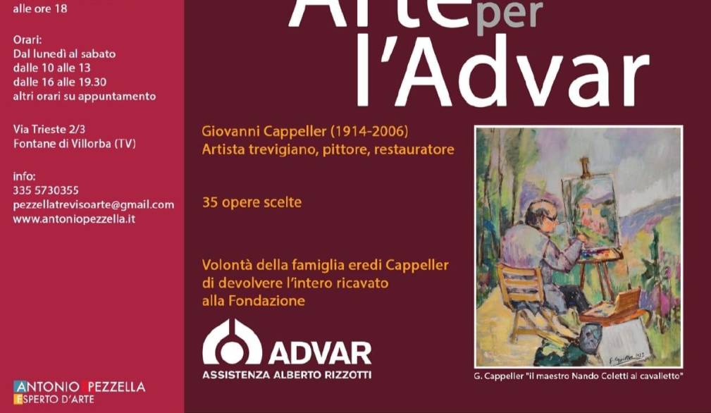 Mostra d’arte per Advar