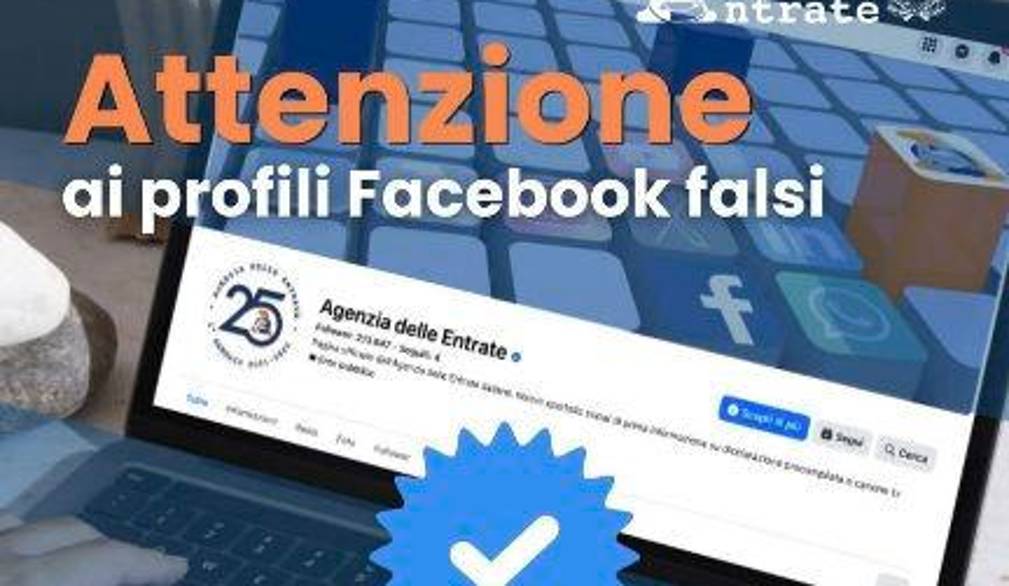 L’Agenzia delle entrate non chiede l’amicizia