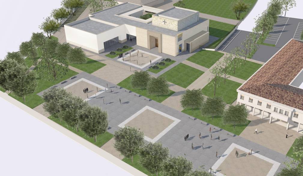 Nuova chiesa di Giavera del Montello: domenica 20 settembre la prima pietra