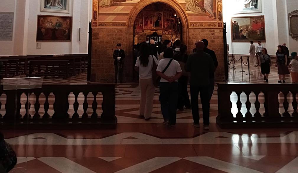La Porziuncola, nella chiesa di Santa Maria degli Angeli