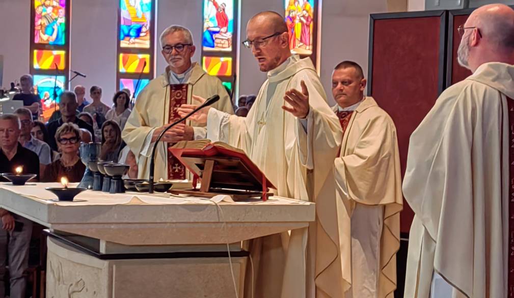 Marcon, festa per la prima messa di don Francesco Tesser: “A servizio di Parola e Pane”