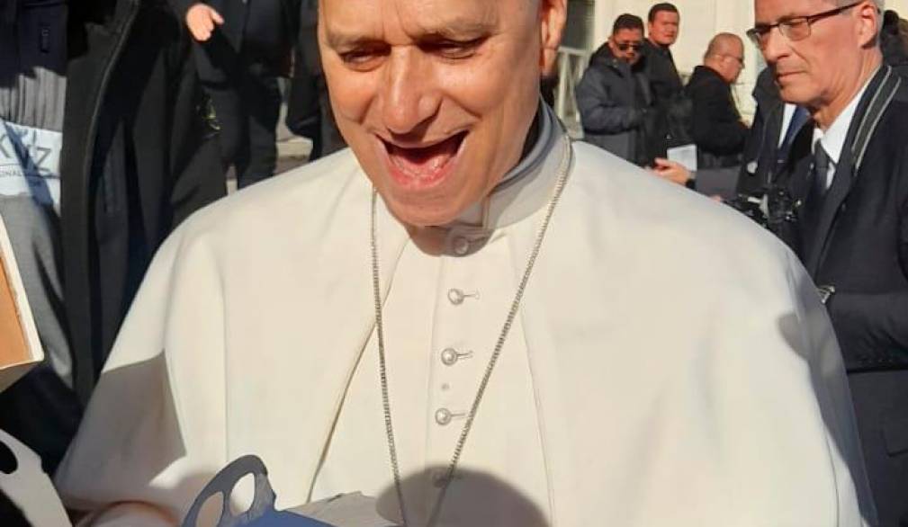 L’ascolto e l’abbraccio di papa Leone ai detenuti trevigiani, a Roma con il Vescovo