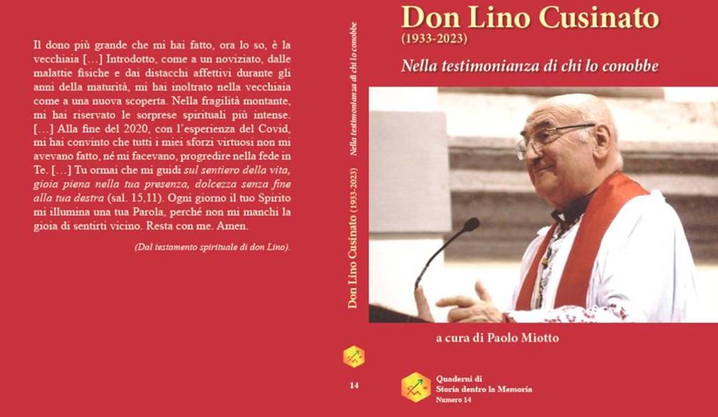 Don Lino Cusinato, messa in suffragio e presentazione del libro