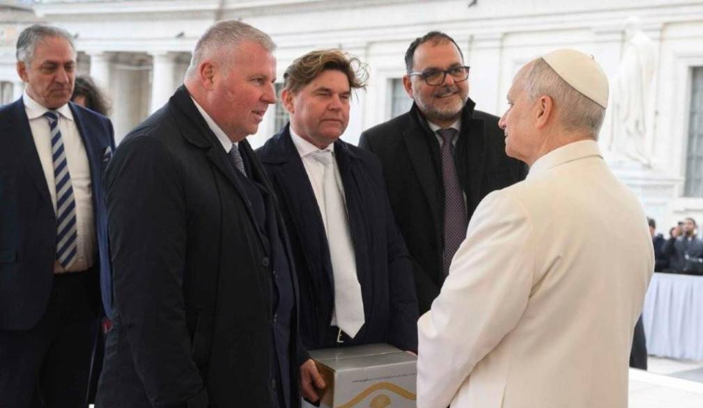 Coldiretti Treviso in udienza in Vaticano: incontro con papa Leone XIV e con il cardinale Pietro Parolin