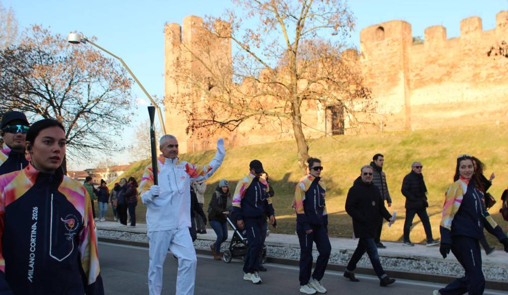 Fiamma olimpica nella Marca, le foto più belle