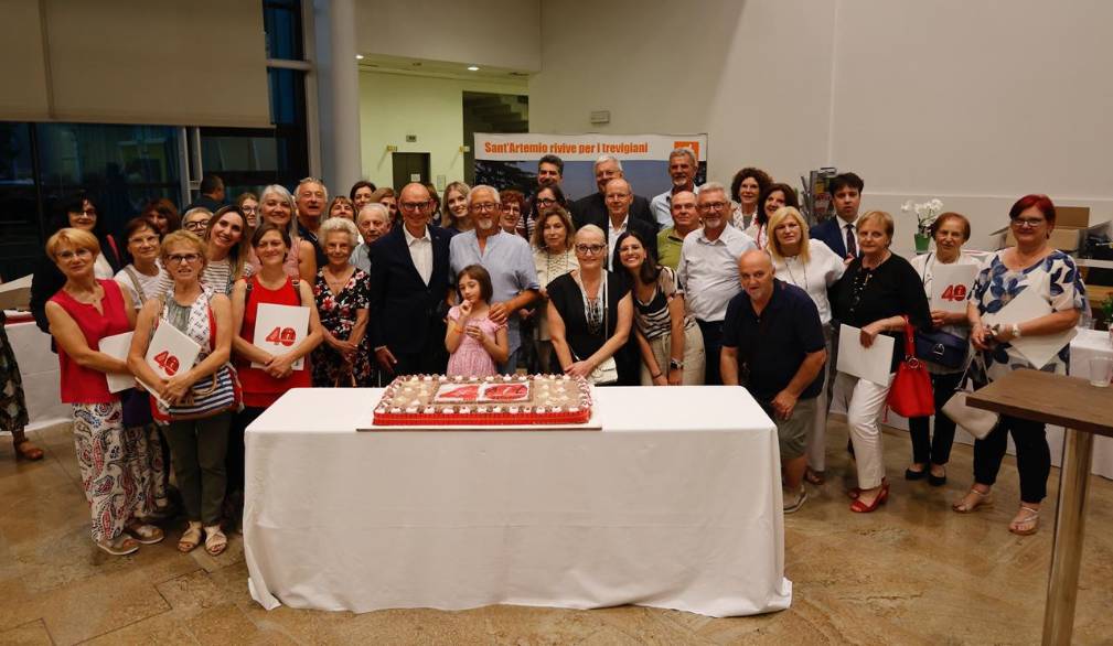 Il vescovo Michele alla celebrazione dei 40 anni di Ail Treviso