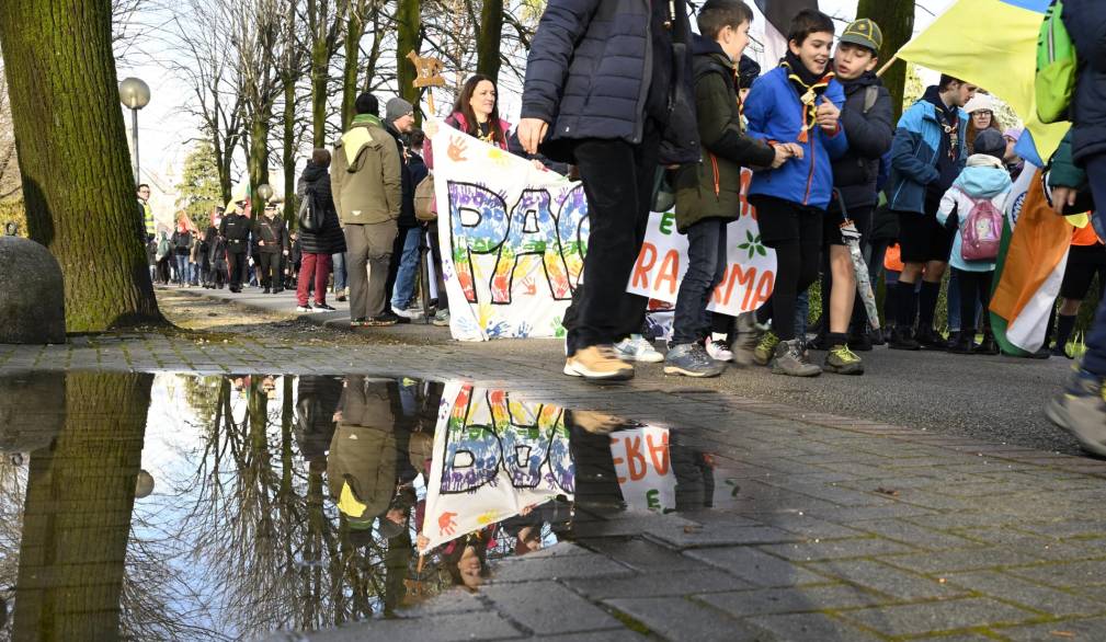 In duemila in marcia, a Camposampiero, per una pace disarmata e disarmante