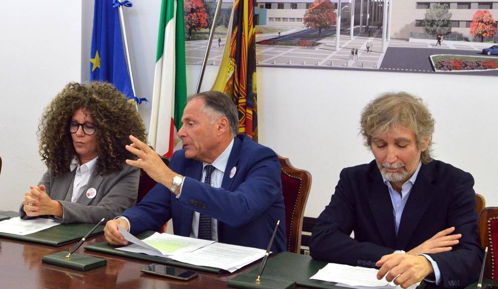 Da sinistra: Catia Morellato, Francesco Benazzi, Enrico Bernardi