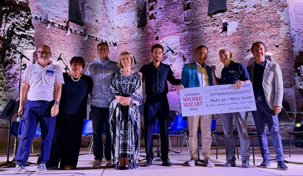 Donato il ricavato del concerto di Zanon: 7.500 euro al Cuamm