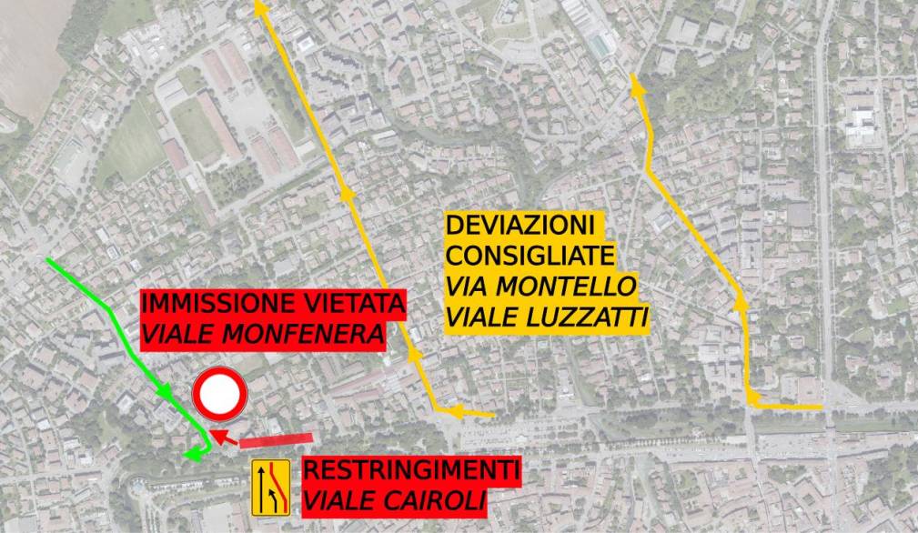 Treviso, lavori lungo l’anello del Put anche la settimana prossima: le indicazioni