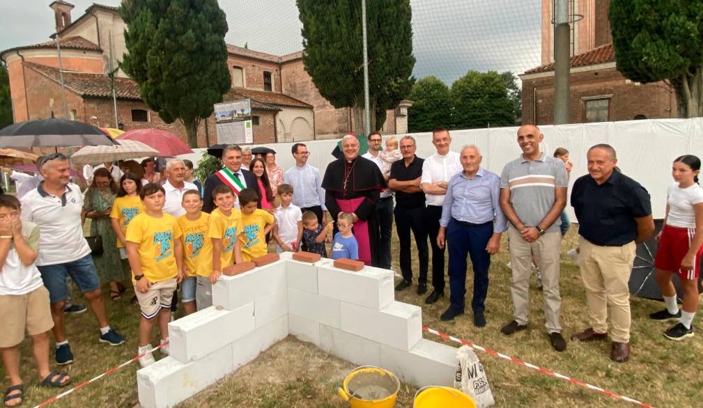 Castello di Godego: al via la costruzione del nuovo oratorio