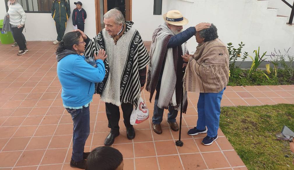 Don Giuliano Vallotto (a sinistra) e don Graziano Mason (a destra)