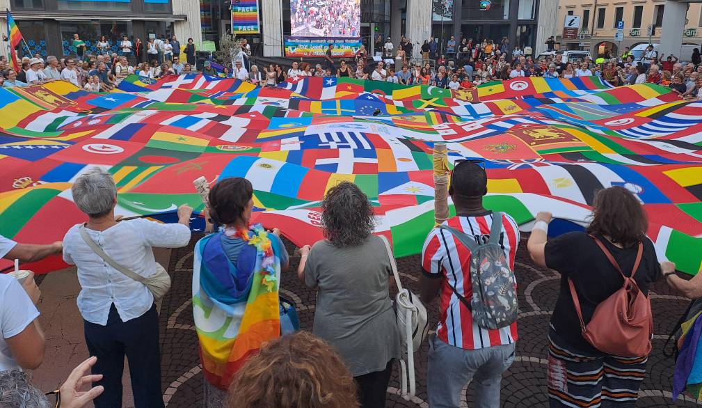 Giro d’Italia per la pace: oltre mille partecipanti a Treviso