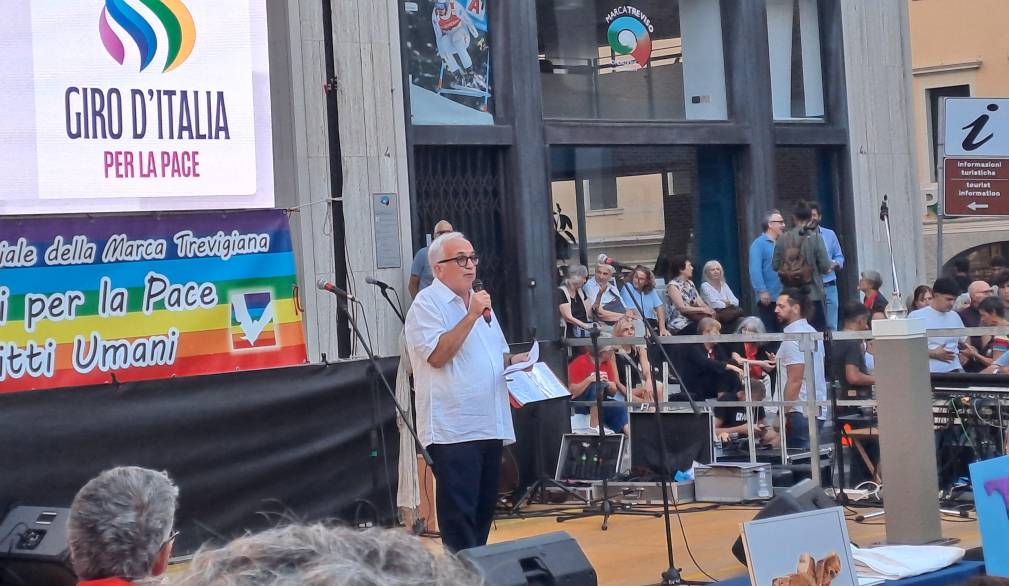 Giro d’Italia per la pace: oltre mille partecipanti a Treviso