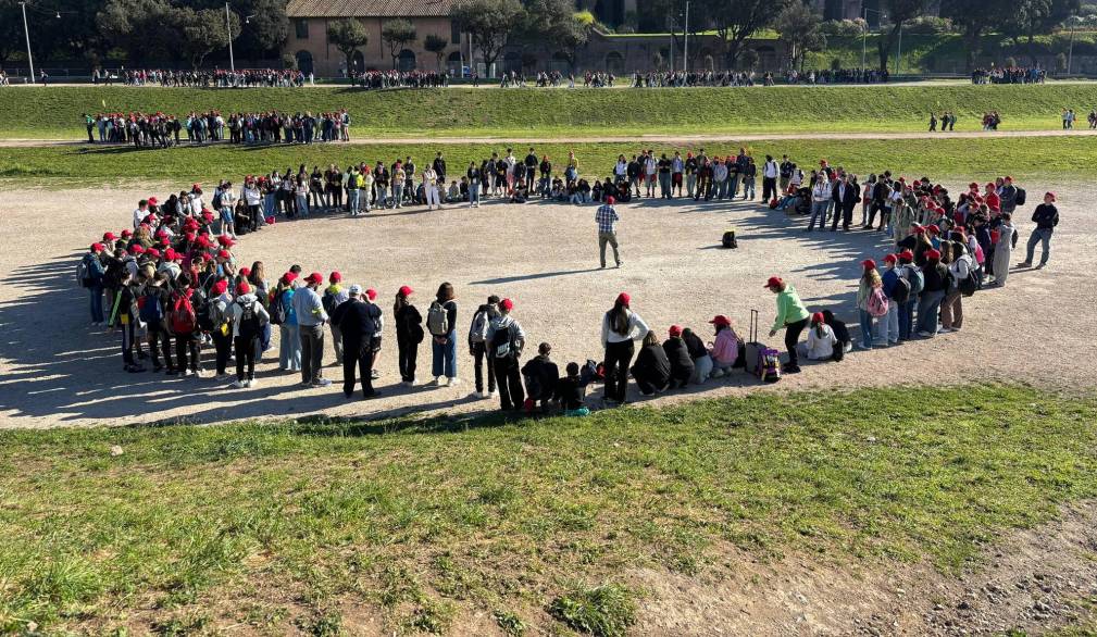 1.700 giovani trevigiani a Roma con il vescovo Michele