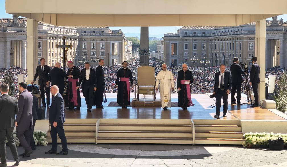 Cresimati trevigiani, l’incontro con papa Leone