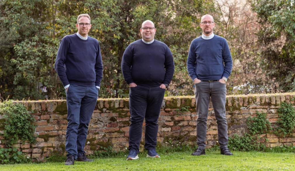 Maurizio, Luca e Francesco saranno ordinati preti il 30 maggio