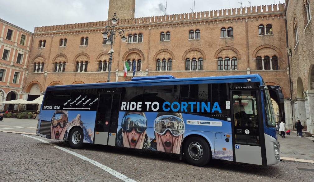 Treviso-Cortina con la Mom, successo per la linea dedicata alle Olimpiadi
