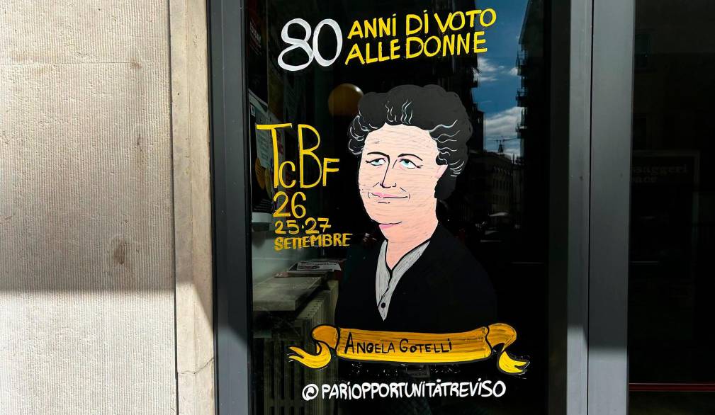 Angela Gotelli, una delle 21 madri costituenti, è “apparsa” a Casa Toniolo