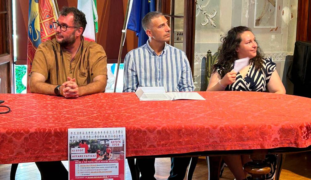 Da sinistra verso destra: Andrea Canil, Mauro Gazzola e Laura Bassotto