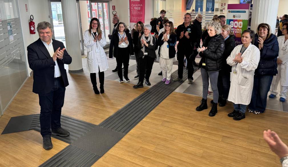 Il direttore Zuin all’ospedale di Mirano