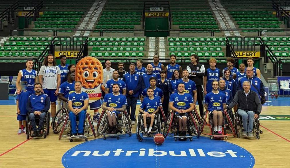 Basket in carrozzina: Crich PDM Treviso si è presentata al Palaverde