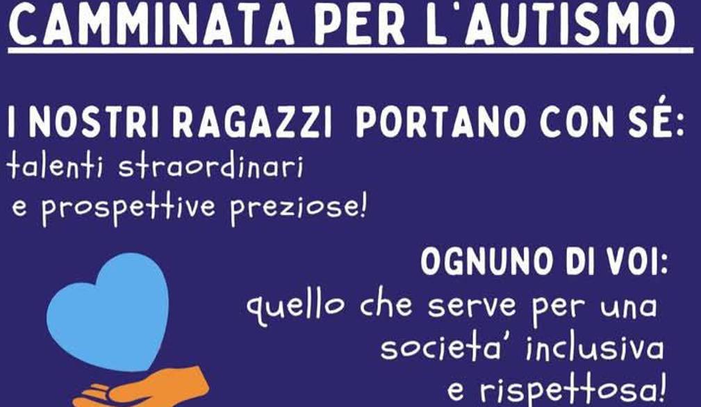 Autismo, camminata di solidarietà e inclusione a Loria